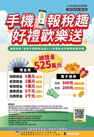113年度綜合所得稅申報活動