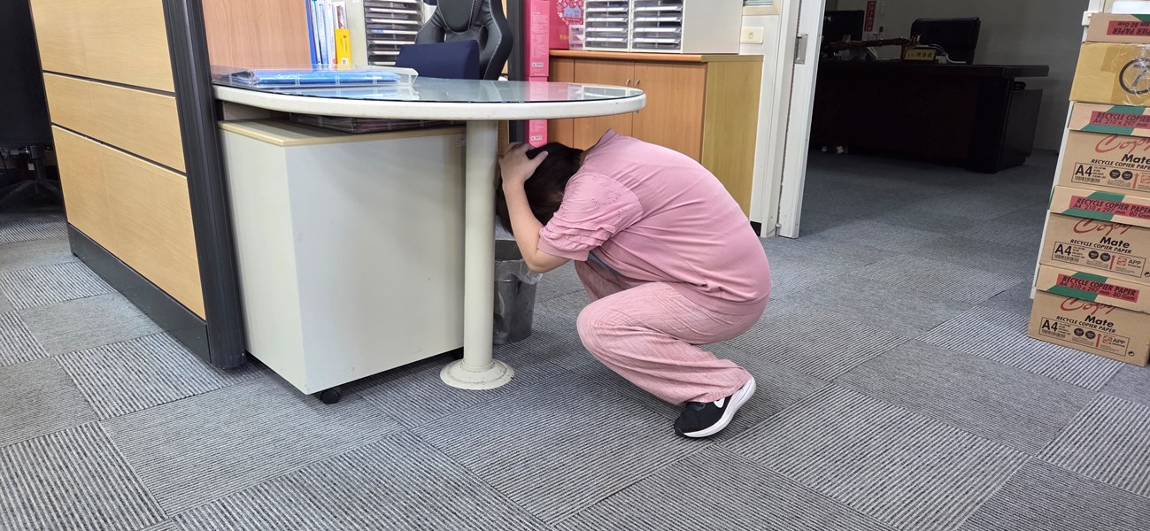 地震避難演練