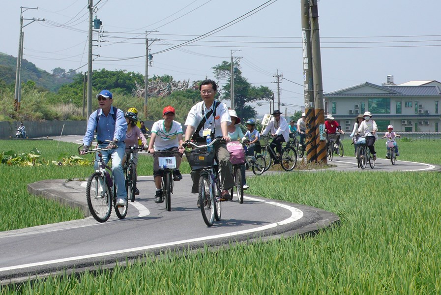 五福圳自行車道 原為下湳農路