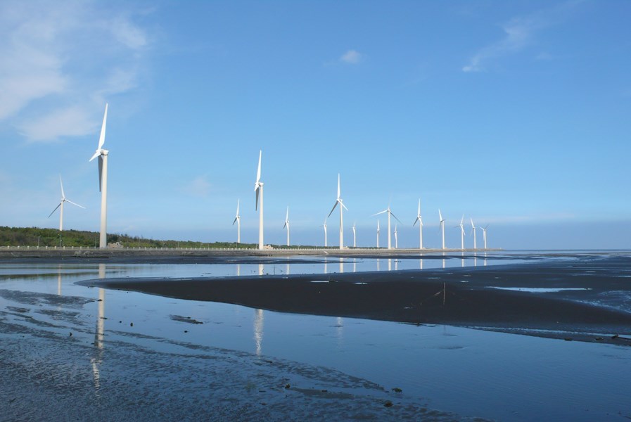 風力發電機組景觀之美